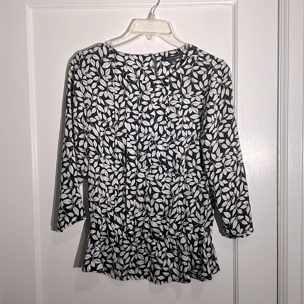Tommy Hilfiger Women’s Navy Blouse